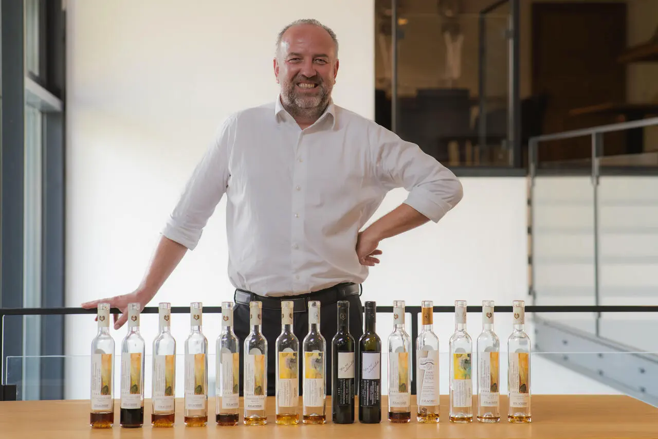 Winzer des Weingut Weinlaubenhof Kracher in Österreich, Burgenland