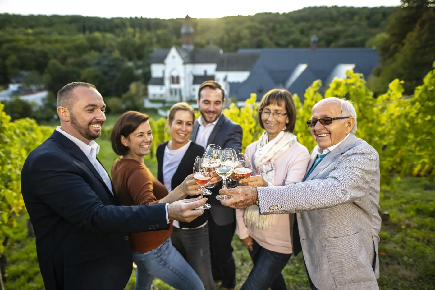 Winzer des Weingut Kloster Eberbach in Germany, Rheingau