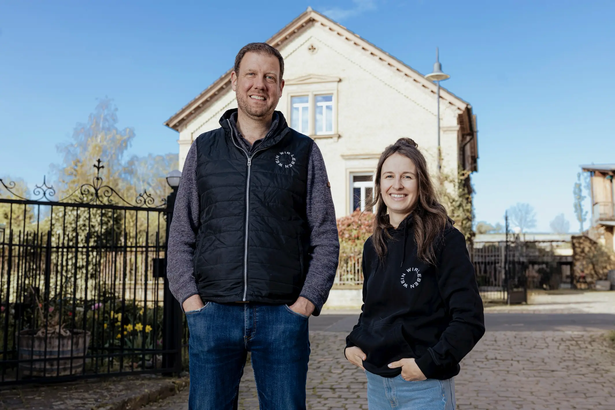 Winzer des Weingut Johanninger in Deutschland, Rheinhessen