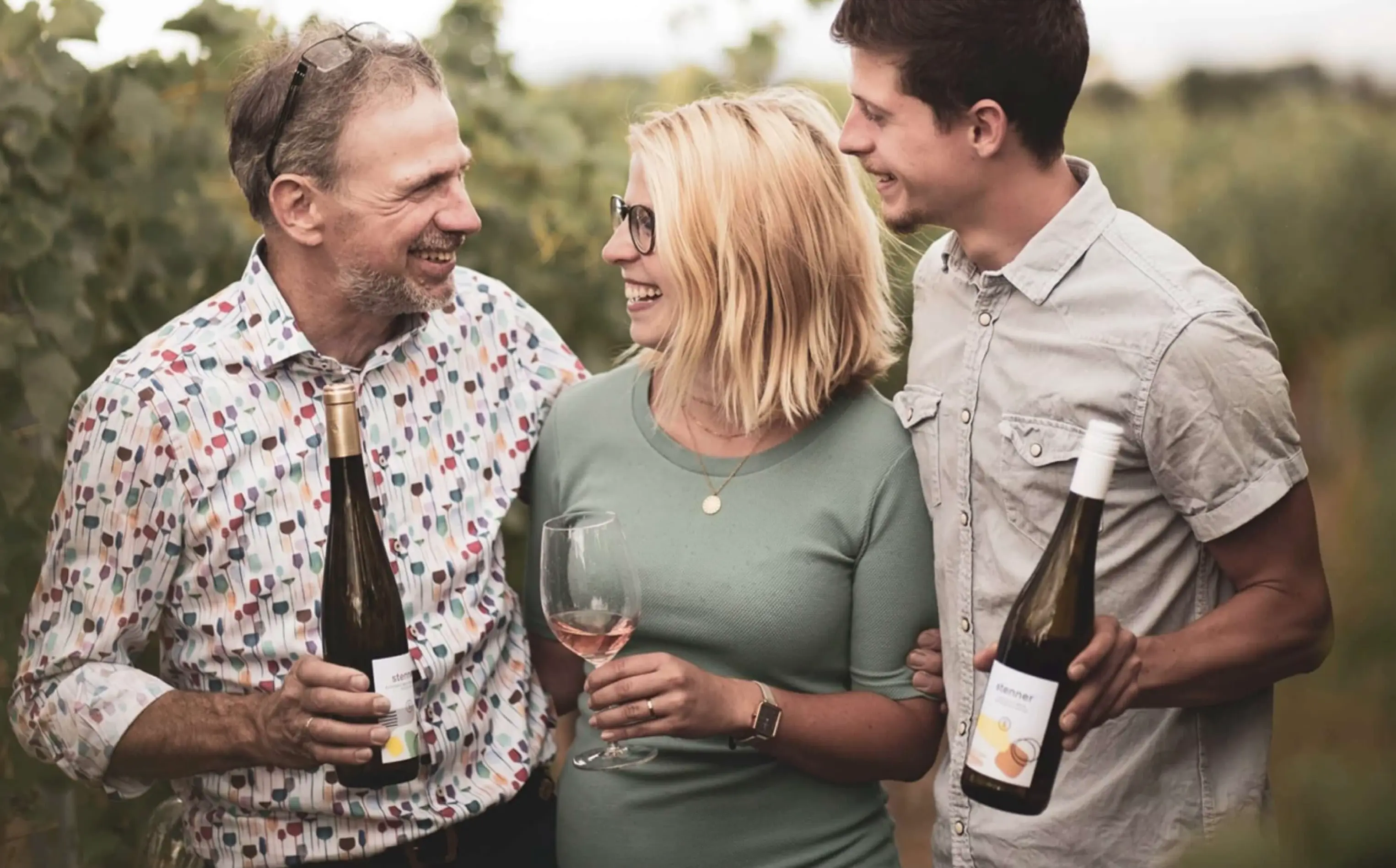Winzer des Weingut Stenner in Deutschland, Rheinhessen