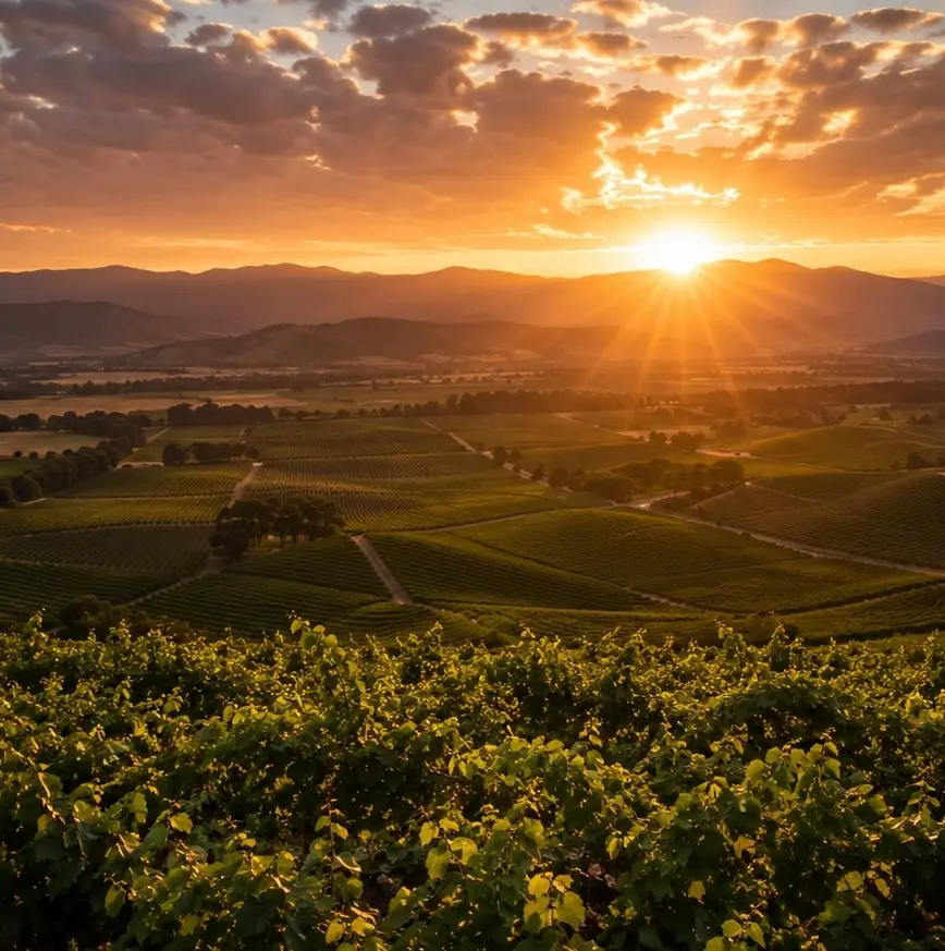 Weinberge in USA, Napa Valley – Herkunft der La Jota Weine
