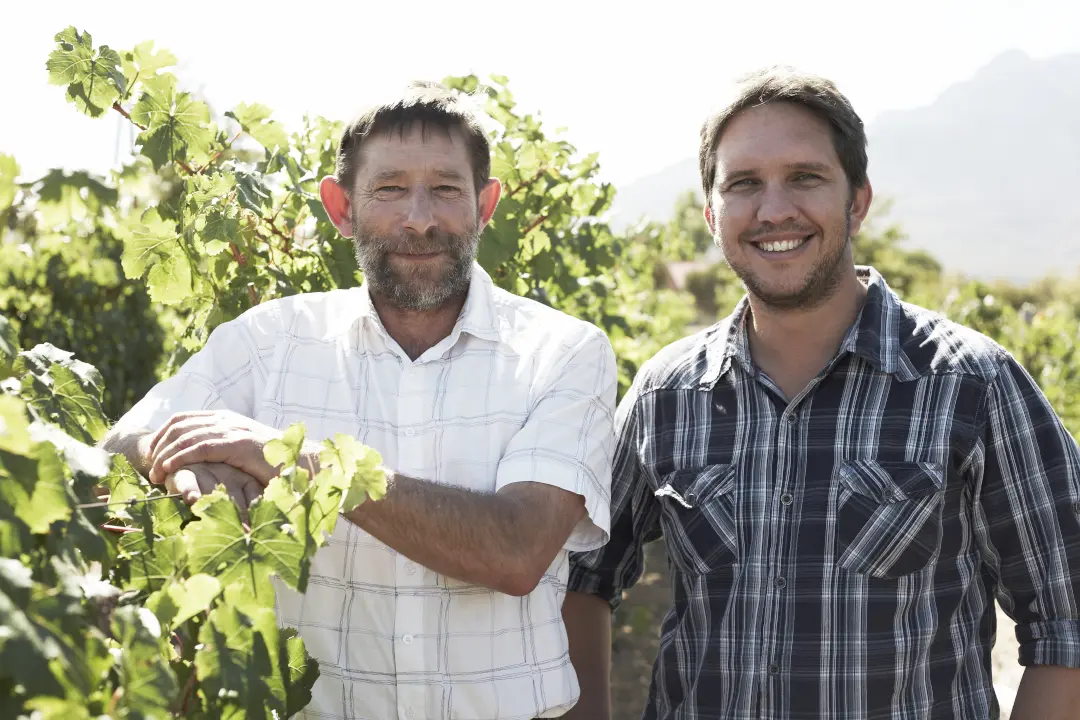 Winzer des Weingut African Pride Wines in Südafrika, Cape Town