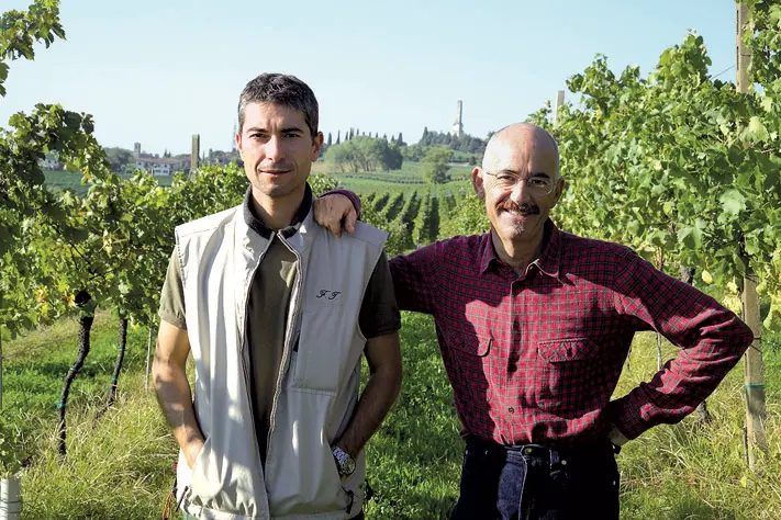 Winzer des Weingut Cavalchina in Italien, Venetien