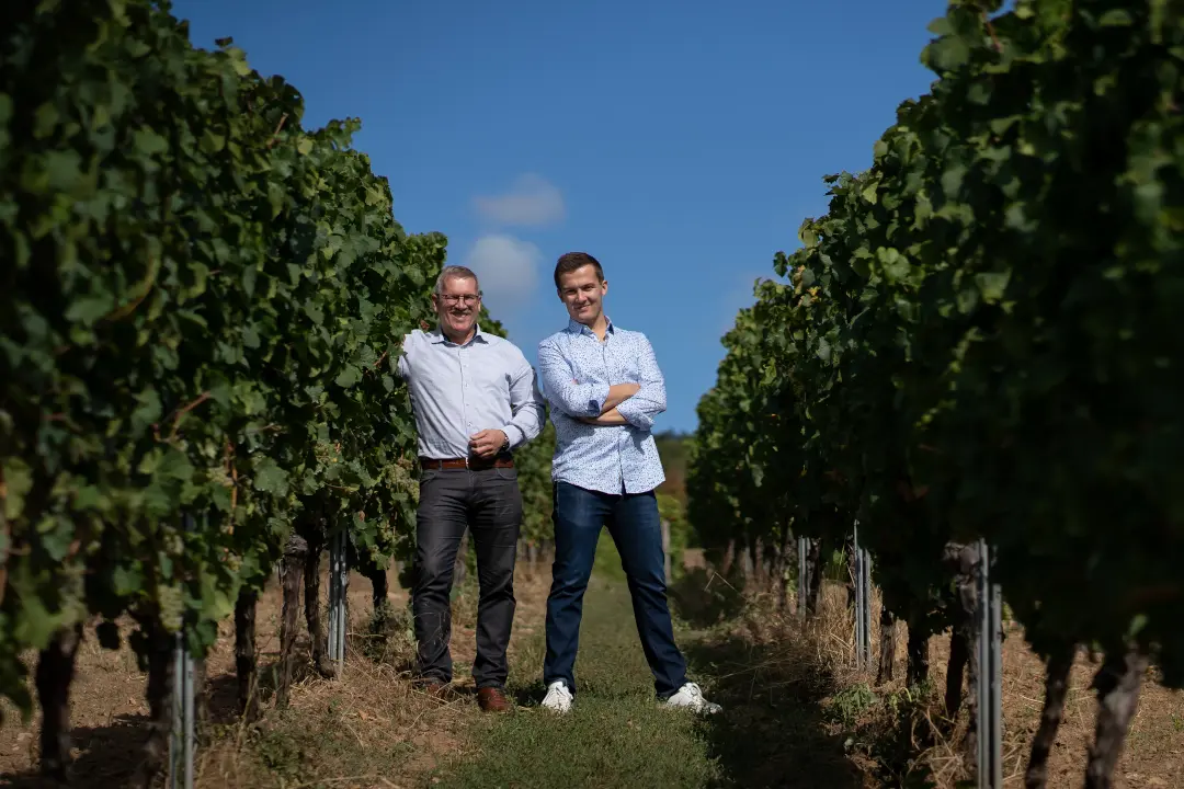 Winzer des Weingut Dr. Corvers-Kauter in Deutschland, Rheingau