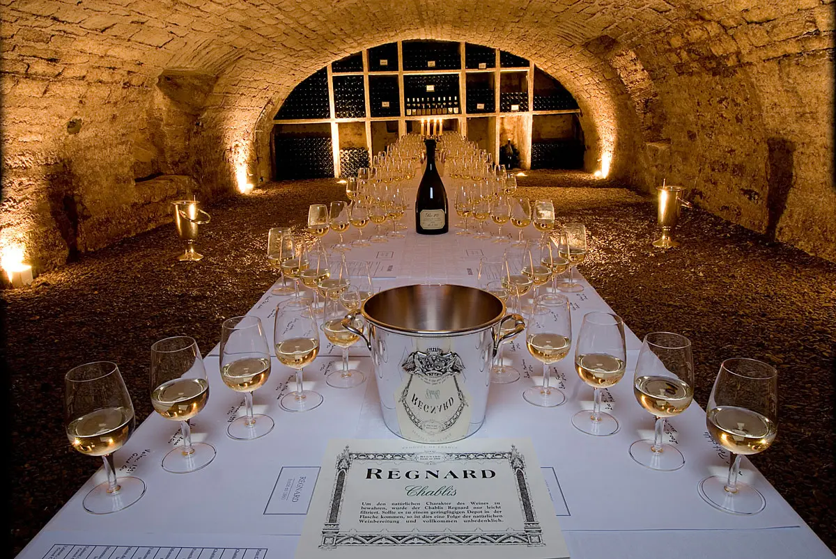 Winzer des Weingut Domaine Régnard in Frankreich, Burgund
