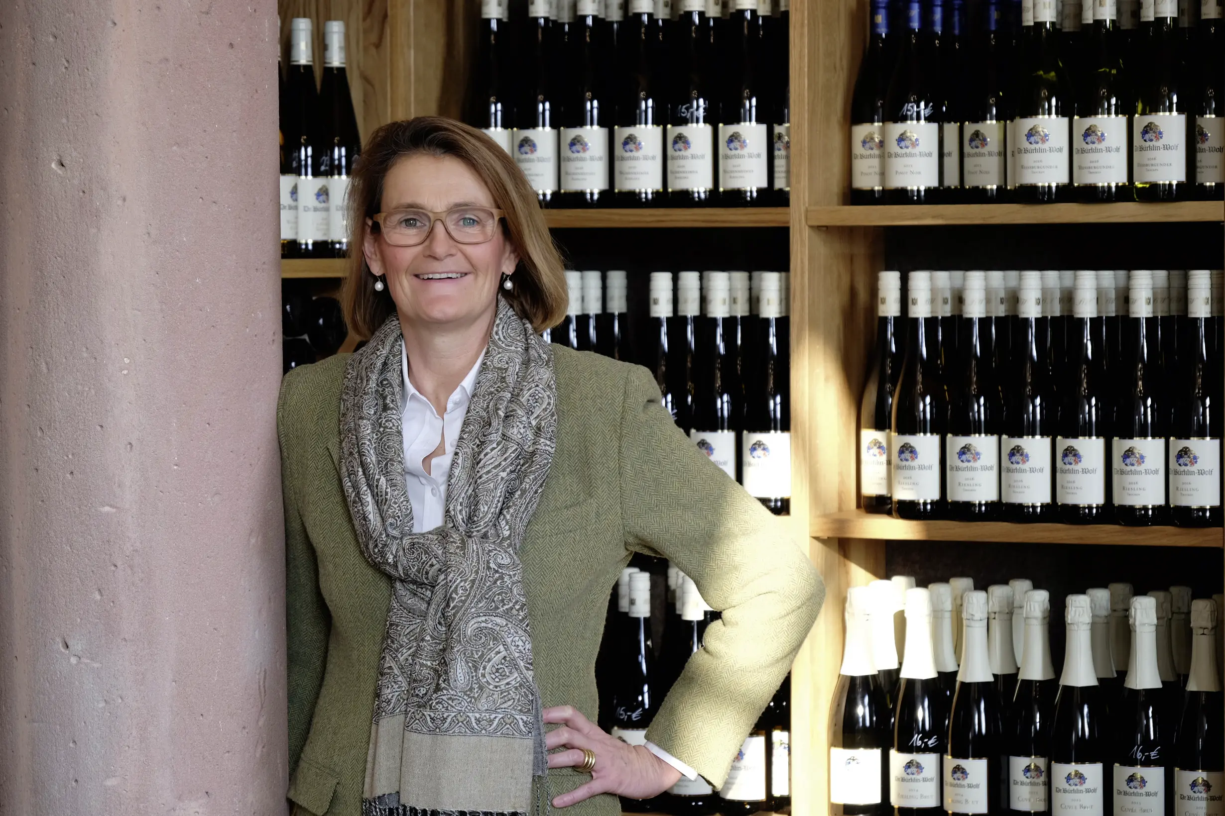 Winzer des Weingut Dr. Bürklin-Wolf in Deutschland, Pfalz