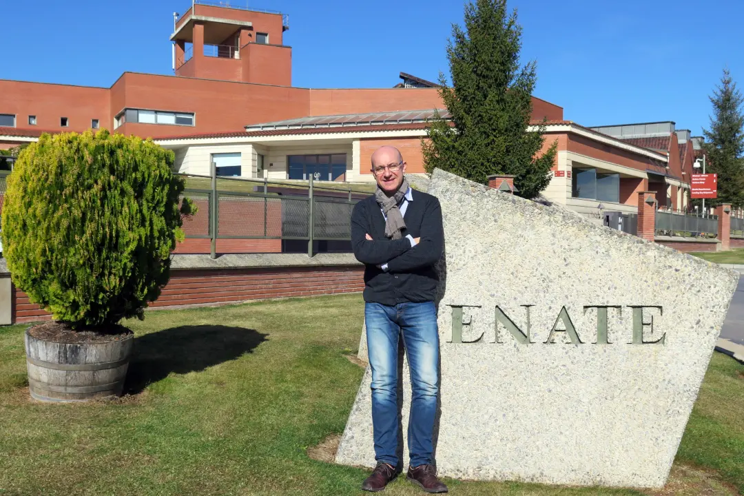 Winzer des Weingut Enate in Spanien, Aragonien