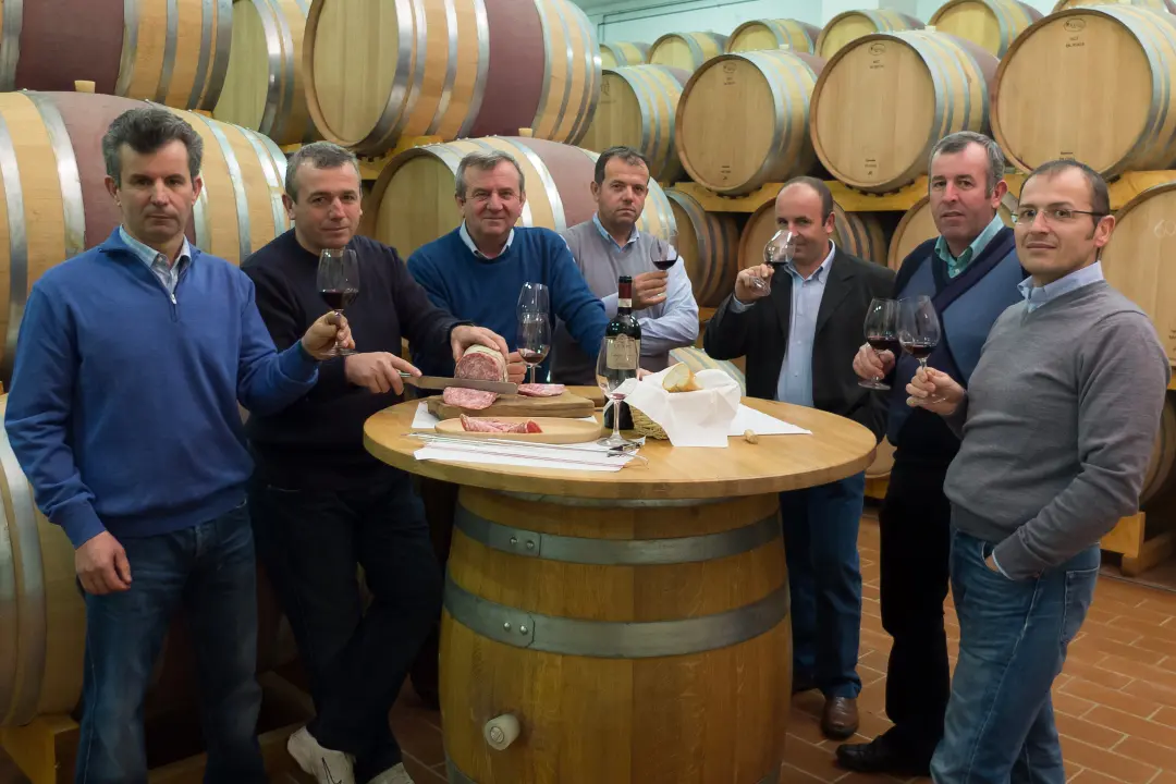 Winzer des Weingut ILatium Morini in Italien, Venetien