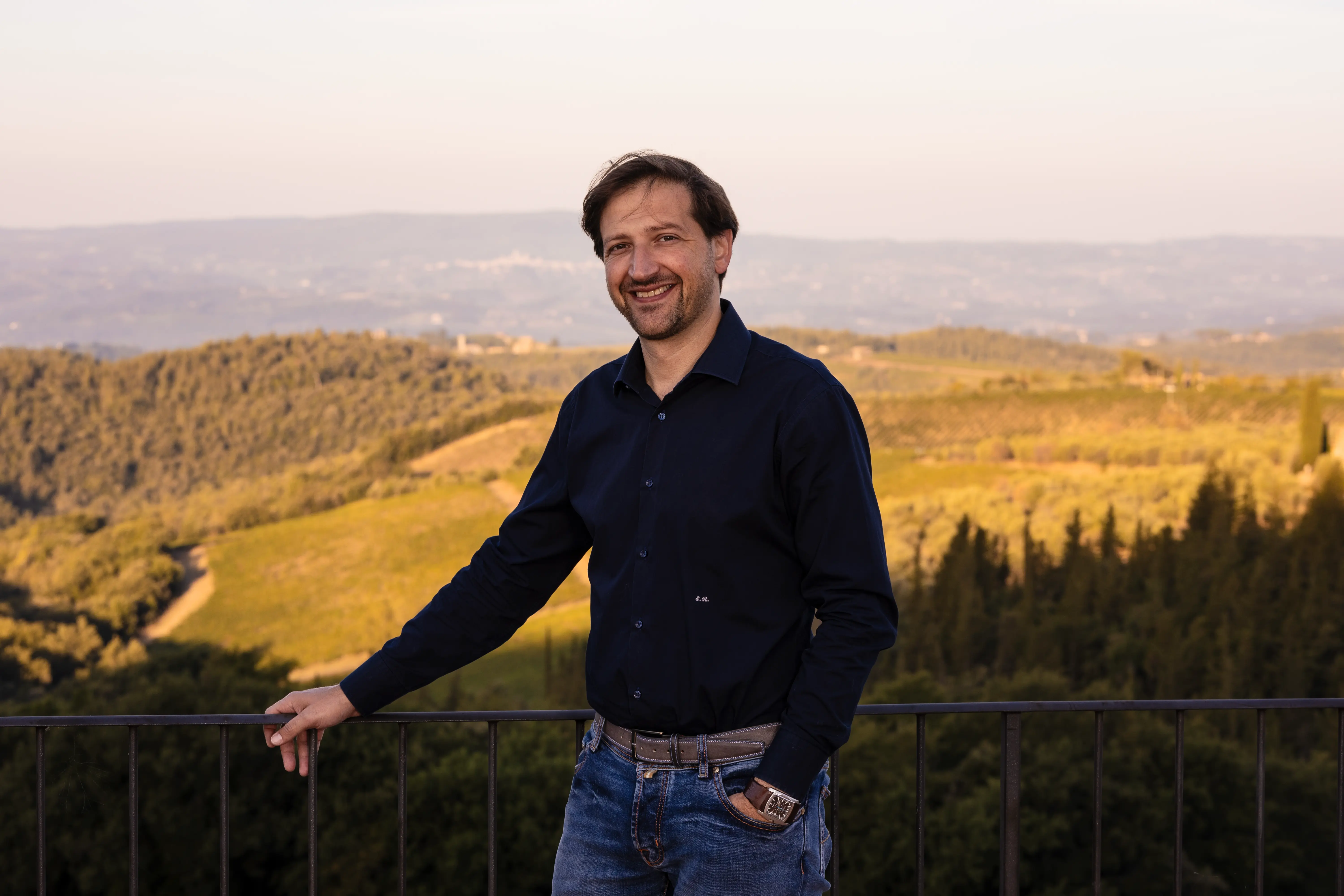 Winzer des Weingut Isole e Olena in Italien, Toskana