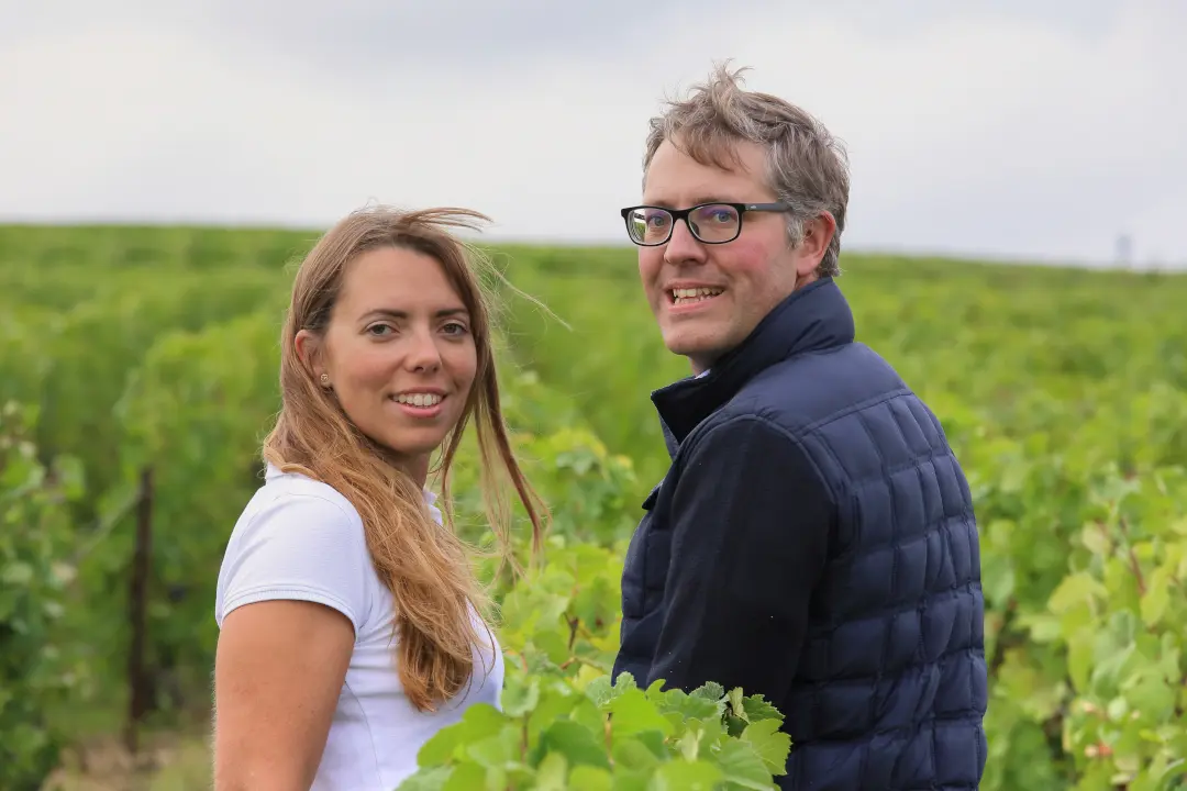 Winzer des Weingut Champagne J. Charpentier in Frankreich, Champagne