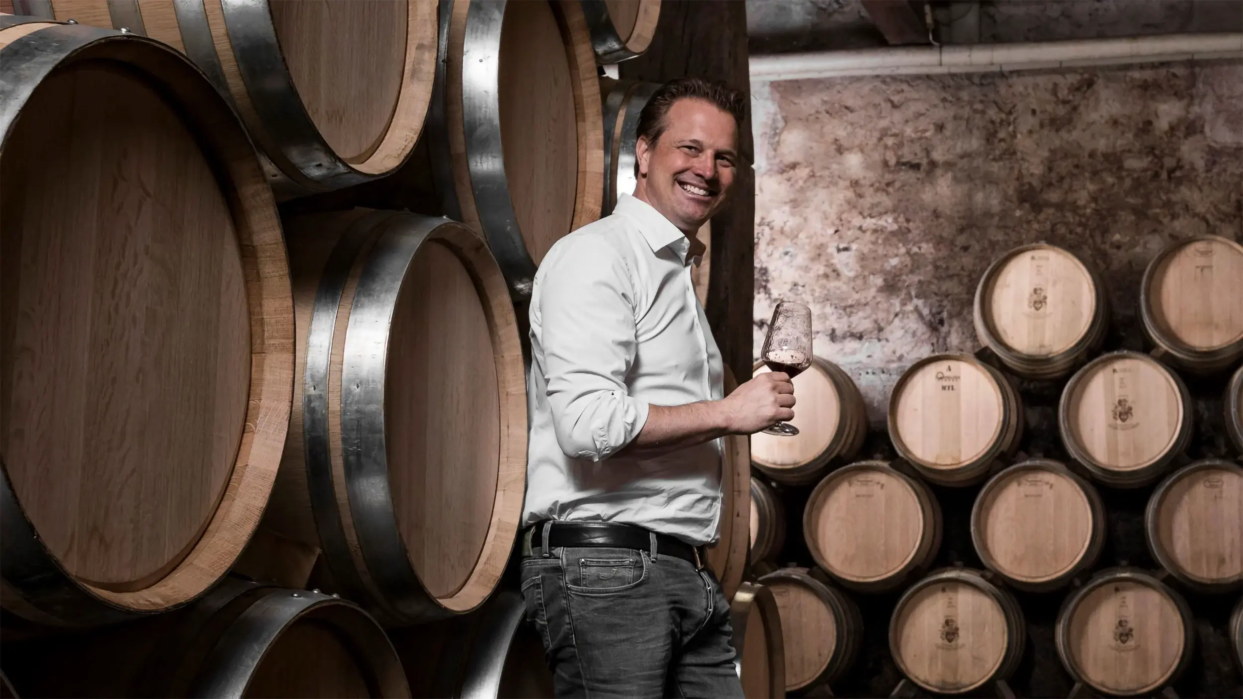 Winzer des Weingut Freiherr von Gleichenstein in Deutschland, Baden