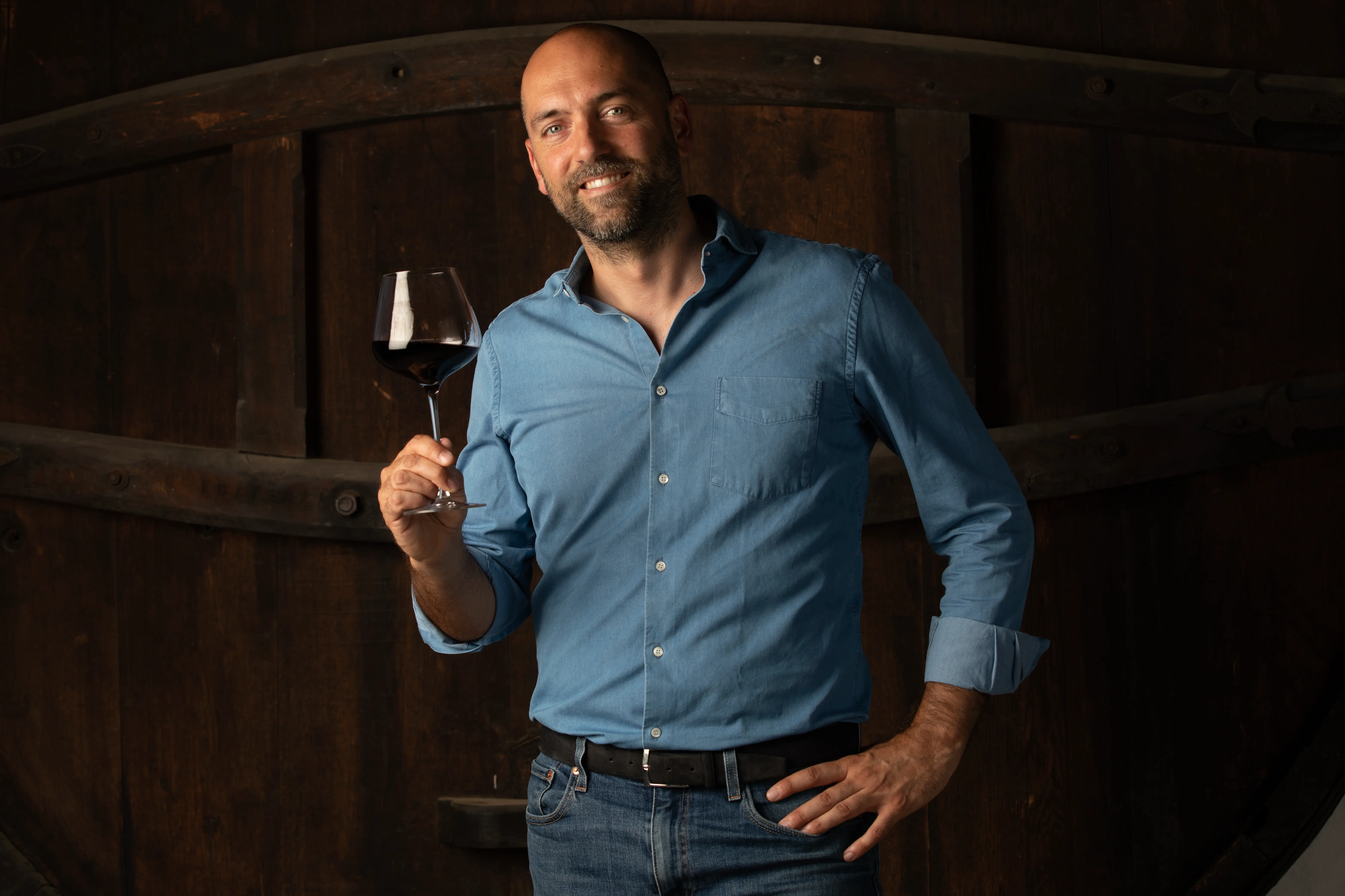 Winzer des Weingut Lungarotti in Italien, Umbrien