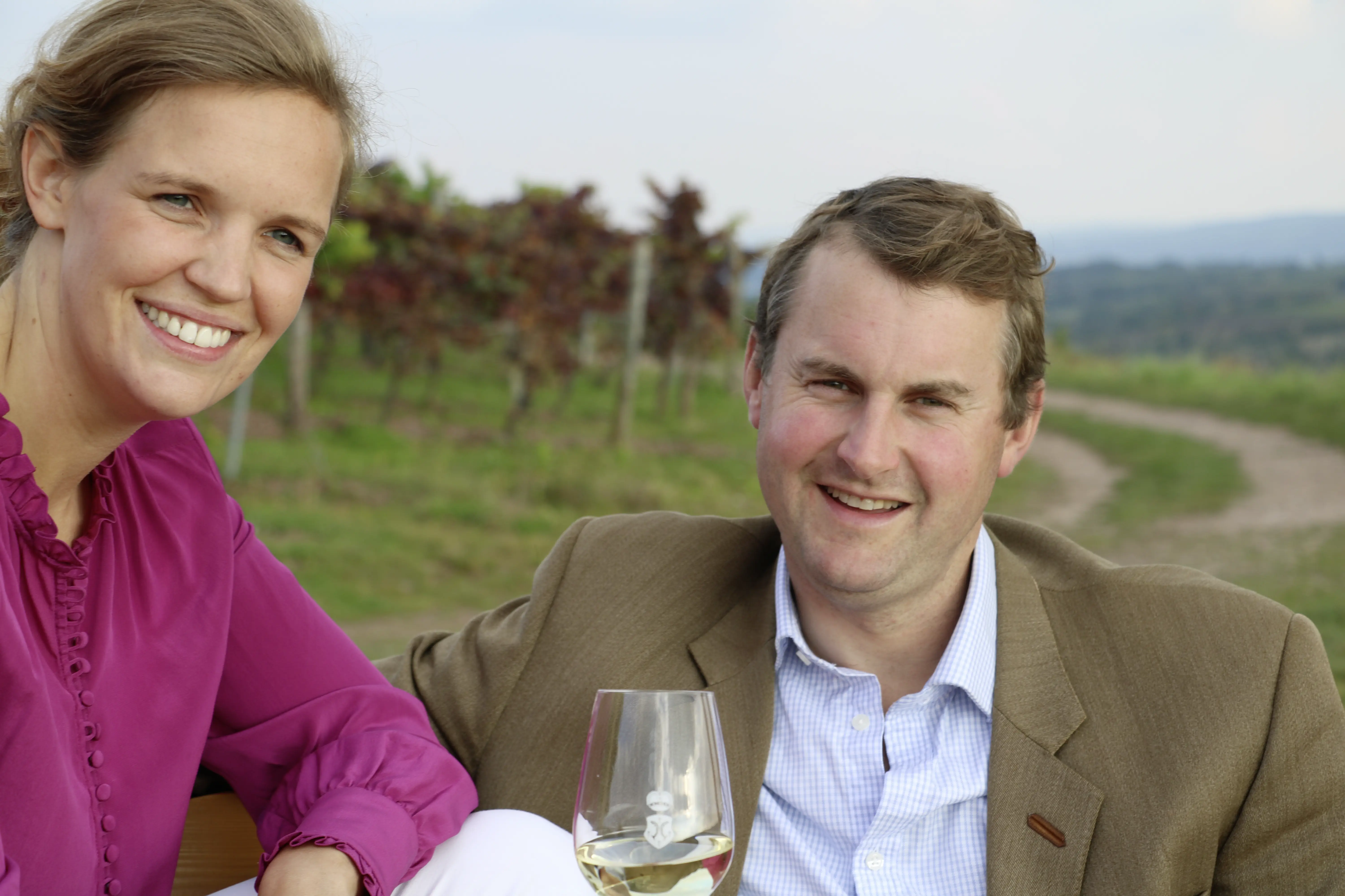 Winzer des Weingut Prinz Salm in Deutschland, Nahe