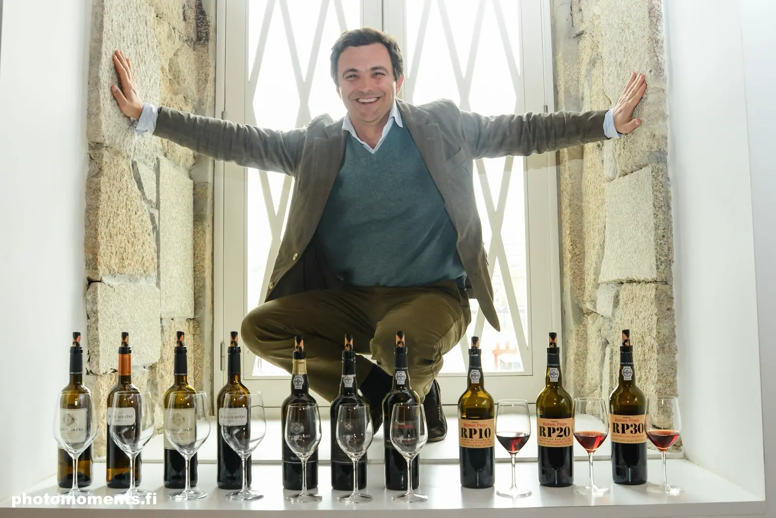 Winzer des Weingut Ramos Pinto in Portugal, Douro