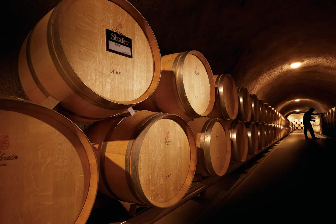 Winzer des Weingut Shafer Vineyards in USA, Kalifornien