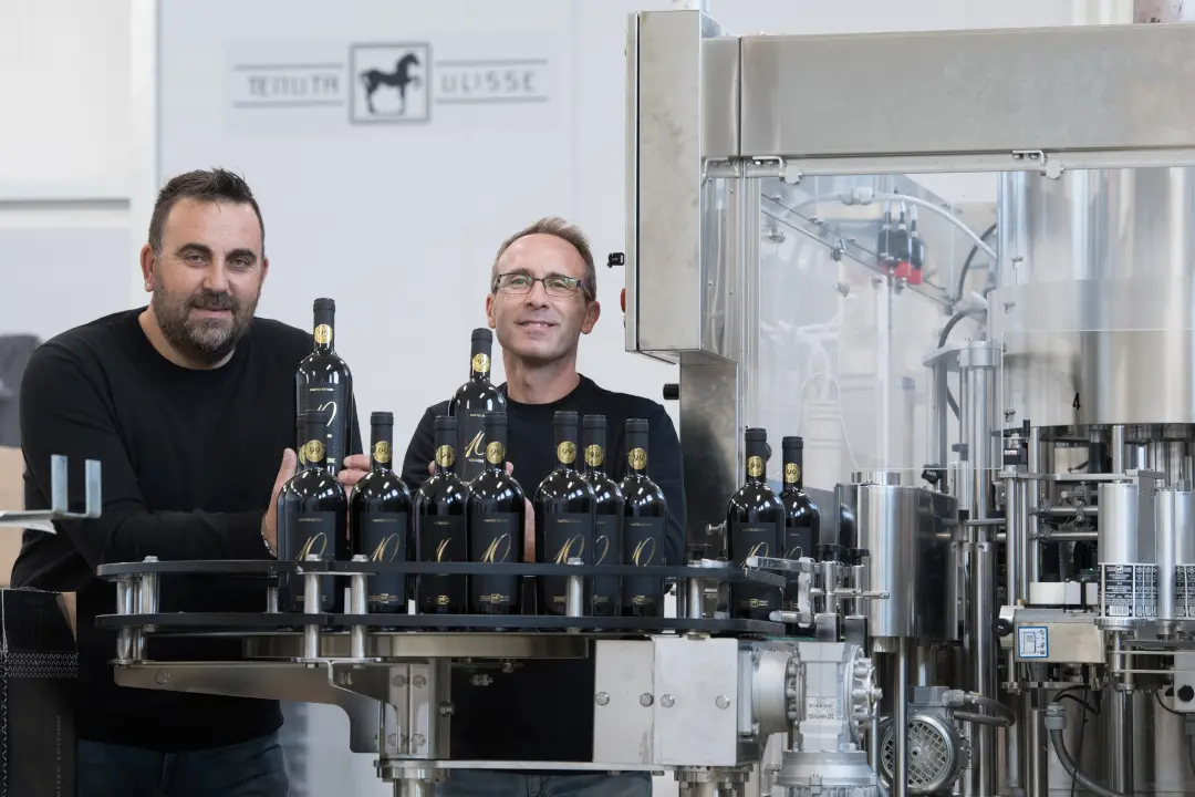 Winzer des Weingut Tenuta Ulisse in Italien, Abruzzen