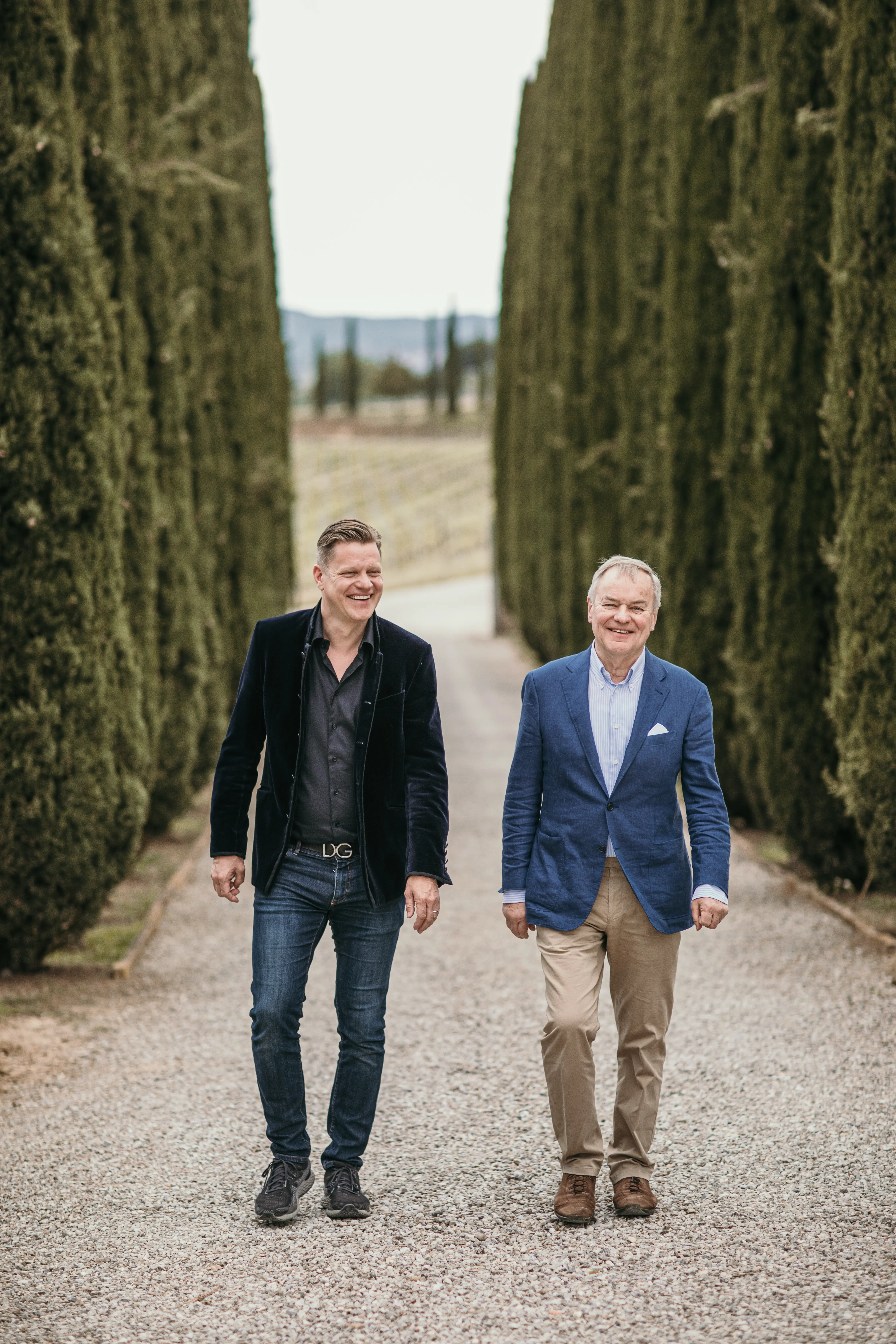 Winzer des Weingut Tenuta Vallocaia in Italien, Toskana