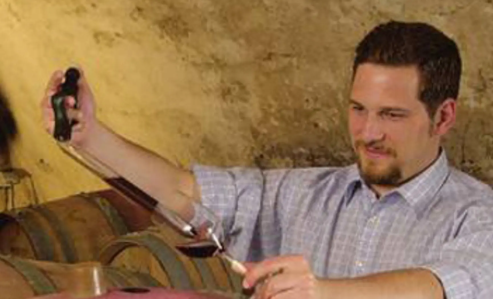 Winzer des Weingut Bercher in Deutschland, Baden