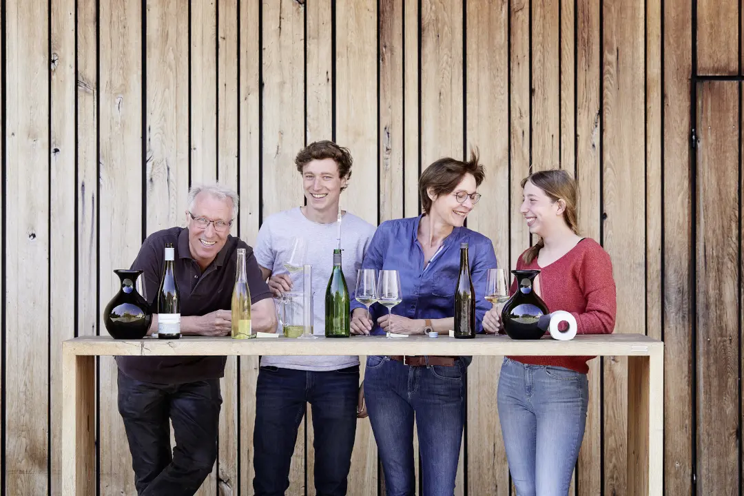 Winzer des Weingut Neef-Emmich in Deutschland, Rheinhessen