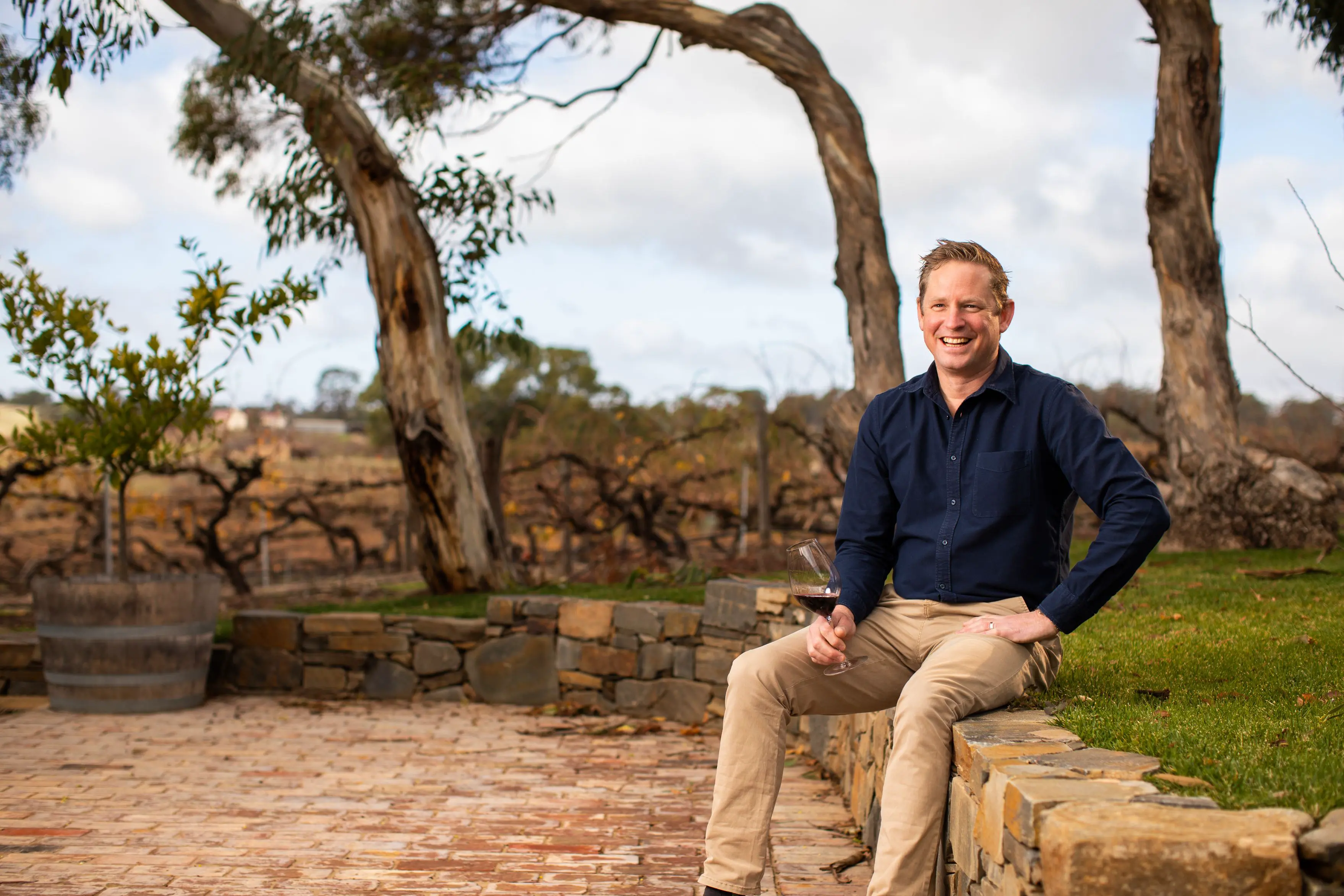 Winzer des Weingut Yalumba in Australien, Barossa Valley